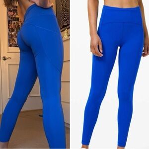 lululemon cerulean blue swift speed high-rise tight 25” leggings